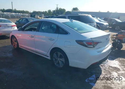 2017 Hyundai Sonata Hybrid Limited from USA, damaged, VIN KMHE34L12HA057567